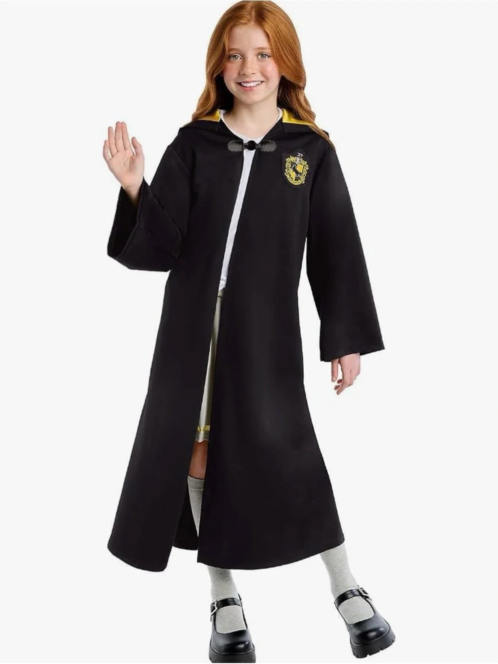 Wizarding World of Harry Potter Wizard Robe Costume with Hood, Kids Size M 7-8